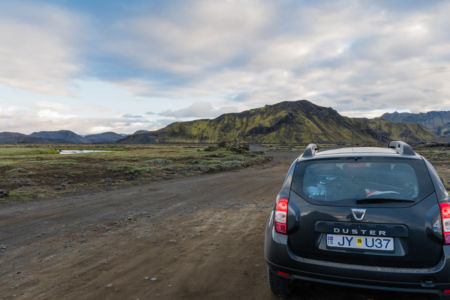 Cestou do Landmannalaugaru